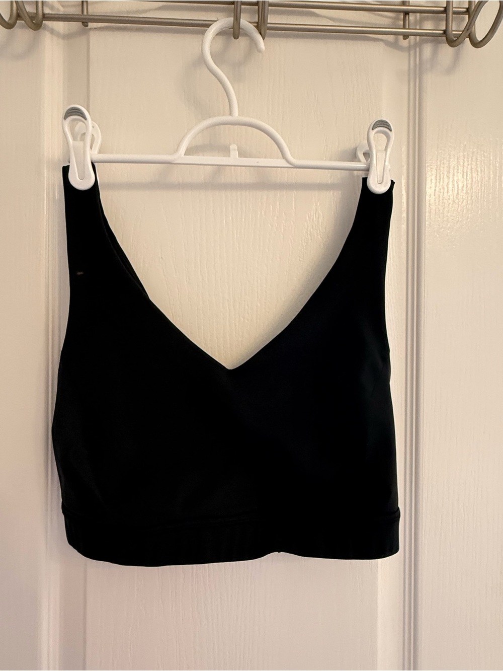 lululemon athletica Black V-Neck Sports Bra